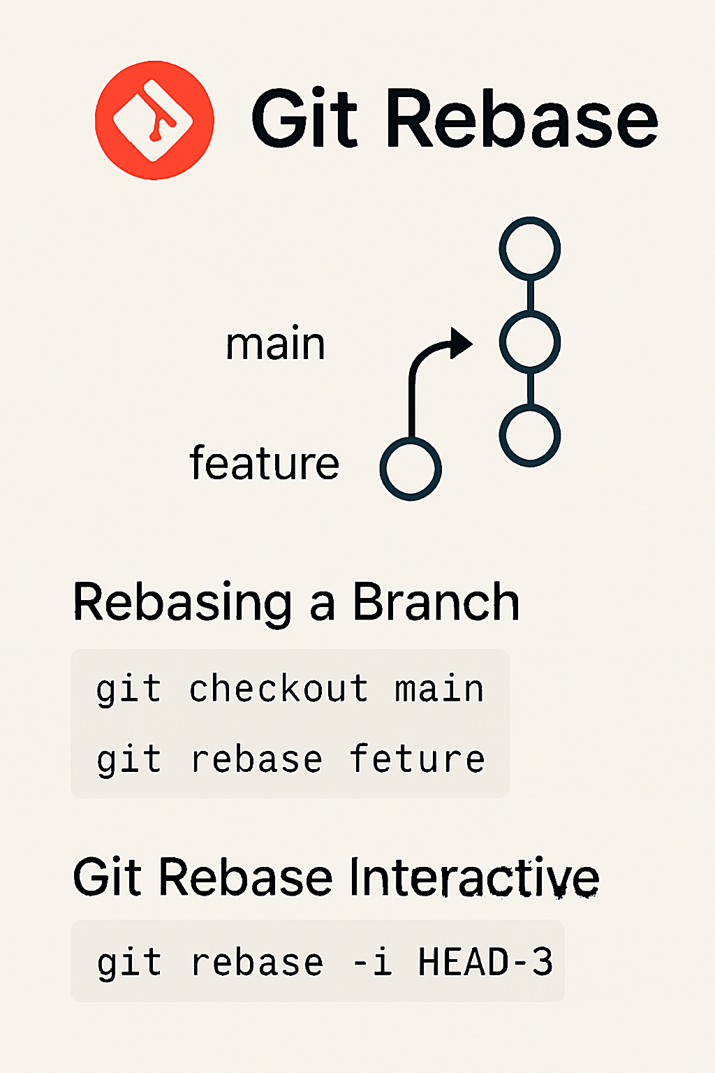 Git Interactive Rebase Visual